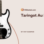 Lirik Lagu Batak Taringot Au yang Penuh Makna