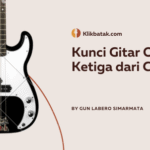 Kunci Gitar Orang Ketiga dari C: Lirik Lengkap