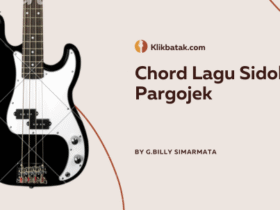 Chord Lagu Sidoli Pargojek, Lagu Batak Viral yang Emosional
