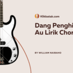 Dang Penghianat Au Lirik Chord, Lagu Batak Penuh Luka