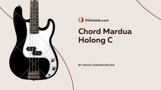 Chord Mardua Holong C: Lagu Batak Romantis
