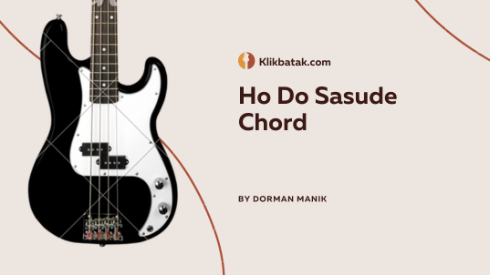 Ho Do Sasude Chord dan Makna Mendalam Lagu Romantis Batak