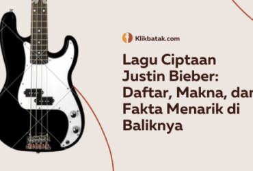 Lagu Ciptaan Justin Bieber: Daftar, Makna, dan Fakta Menarik di Baliknya