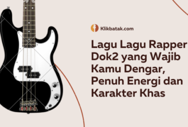 Lagu Lagu Rapper Dok2 yang Wajib Kamu Dengar, Penuh Energi dan Karakter Khas