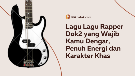 Lagu Lagu Rapper Dok2 yang Wajib Kamu Dengar, Penuh Energi dan Karakter Khas
