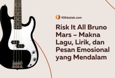 Risk It All Bruno Mars – Makna Lagu, Lirik, dan Pesan Emosional yang Mendalam