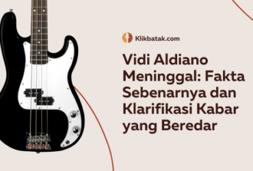 Vidi Aldiano Meninggal: Fakta Sebenarnya dan Klarifikasi Kabar yang Beredar